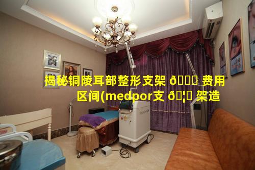 揭秘铜陵耳部整形支架 🐎 费用区间(medpor支 🦅 架造耳哪些医院能做)